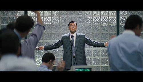 Best Finance Movies: Wolf of Wall Street. Leonardo diCaprio Films.