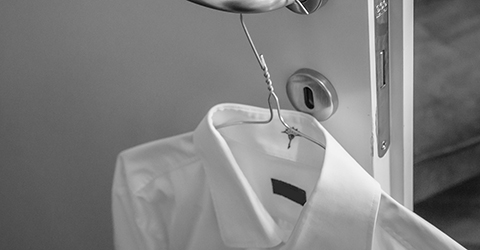 Earn money with crisp white shirts. Save money ironing and cleaning your button shirts.